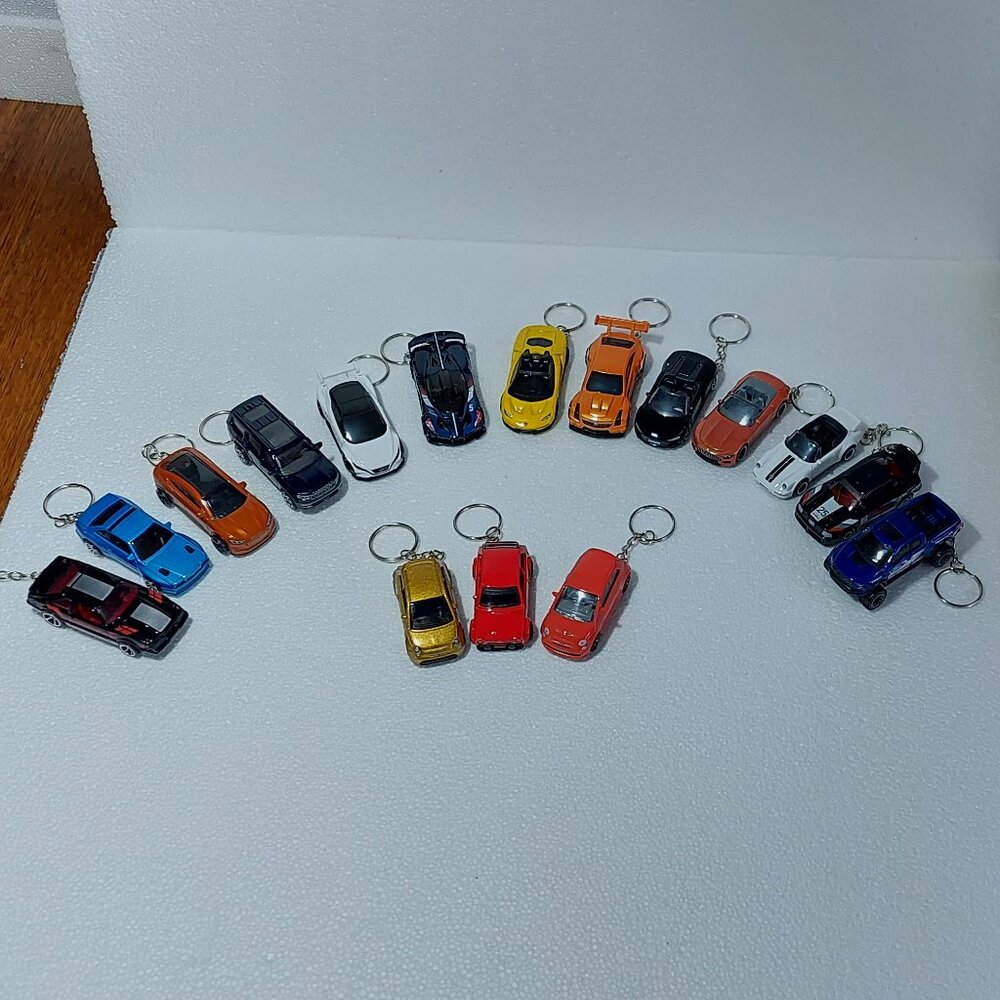 Variety of Cars Stylish Key Chains